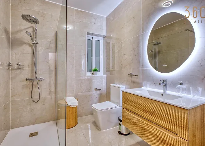 Beautiful 3br Homes With Comfy Beds, Wifi & Ac By 360 Estates Apartament Naxxar